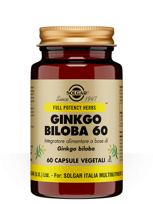GINKGO BILOBA 60  - 60 capsule vegetali | Artemisiaerboristeria.it - 2049