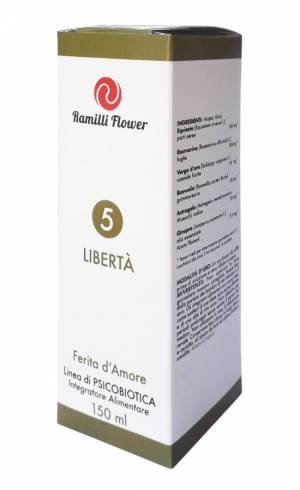 RAMILLI FLOWER N°5 LIBERTA' 40.425° 150 ML | Artemisiaerboristeria.it - 2245