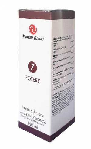 RAMILLI FLOWER N°7 POTERE 36.4994° 150 ML | Artemisiaerboristeria.it - 2243