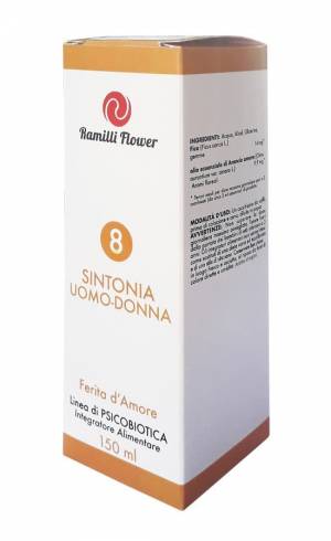 RAMILLI FLOWER N°8 SINTONIA UOMO DONNA  150 ML | Artemisiaerboristeria.it - 2242