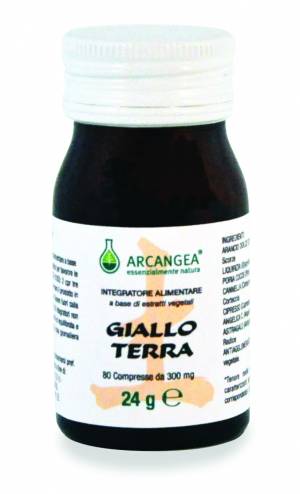 GIALLO TERRA 80 COMPRESSE | Artemisiaerboristeria.it - 1989