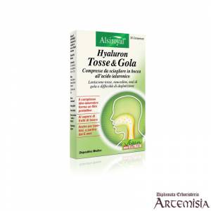 HYALURON TOSSE E GOLA Compresse | Artemisiaerboristeria.it - 1246
