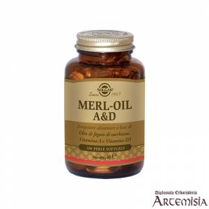 MERL-OIL A & D SOLGAR 100perle | Artemisiaerboristeria.it - 1427